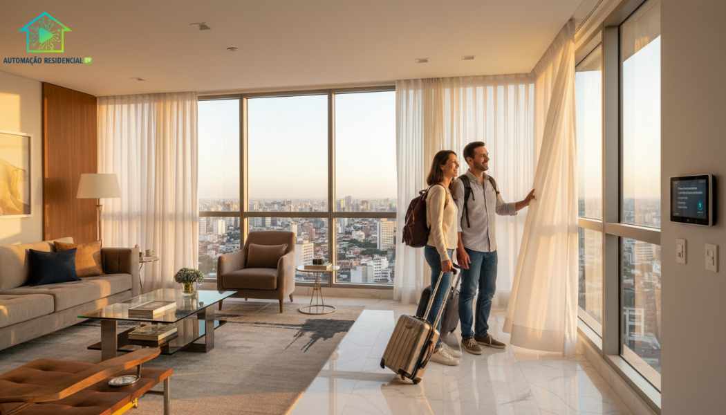 Automação residencial Airbnb e Booking