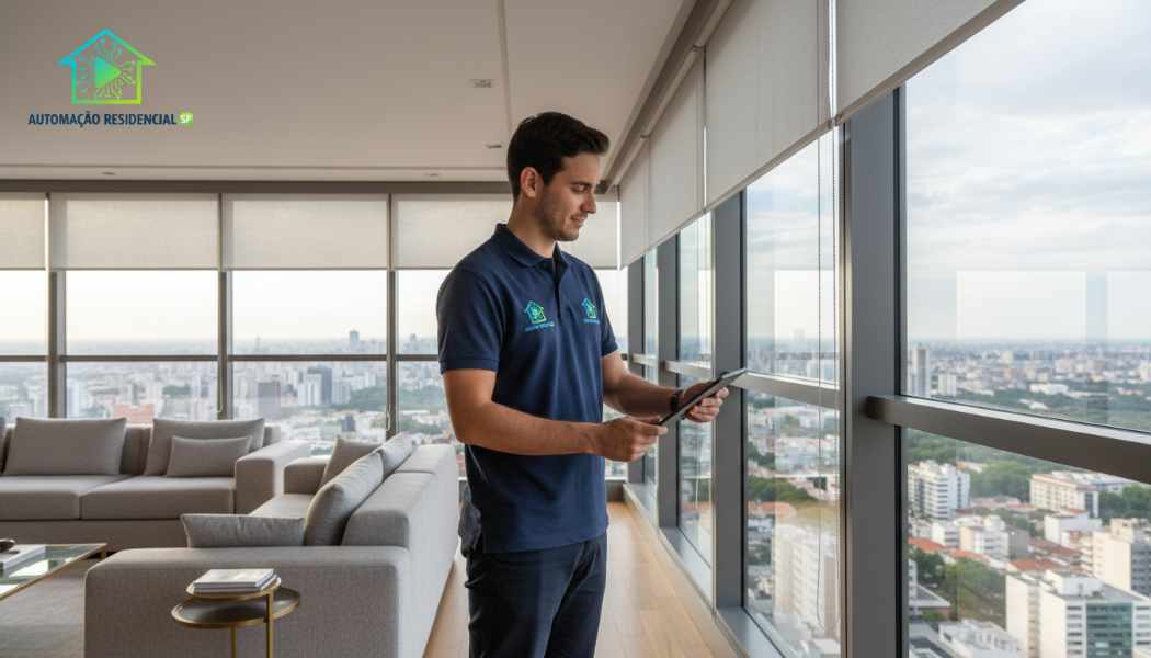 Automação apartamentos equipe experiência comprovada