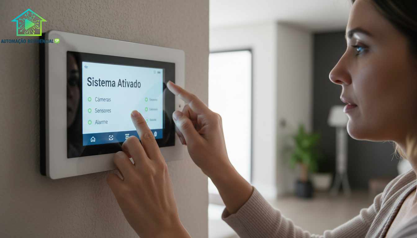 Sistema segurança com automação residencial SP