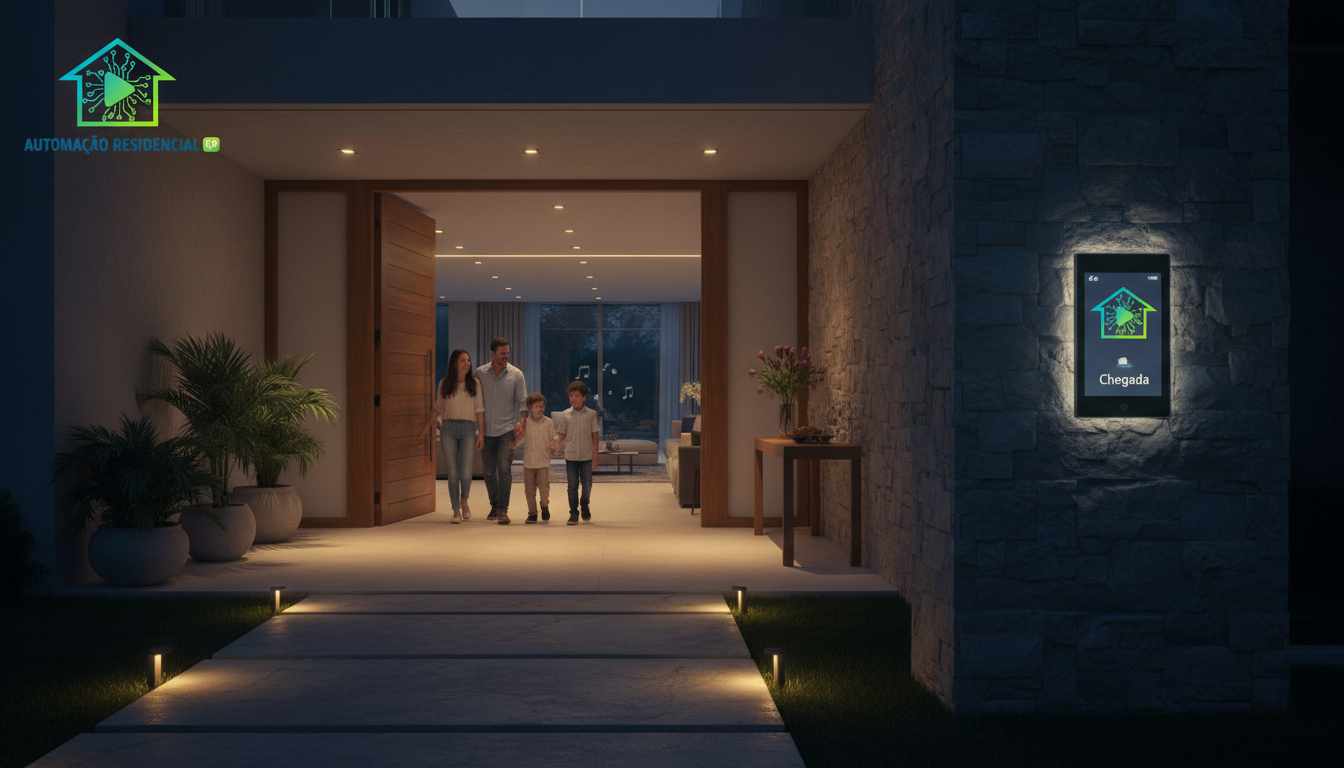 Tecnologia residencial tranquilidade toda família